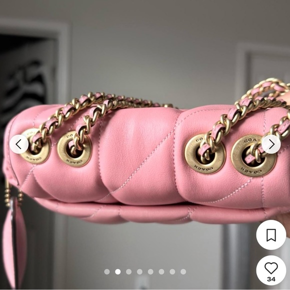 Coach Pink Madison 18 - Picture 2 of 4